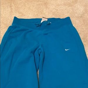 Nike cotton sweatpants floods
